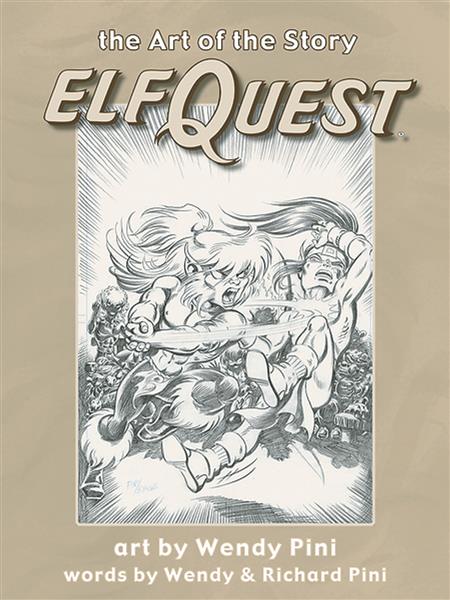 ART OF THE STORY ELFQUEST HC