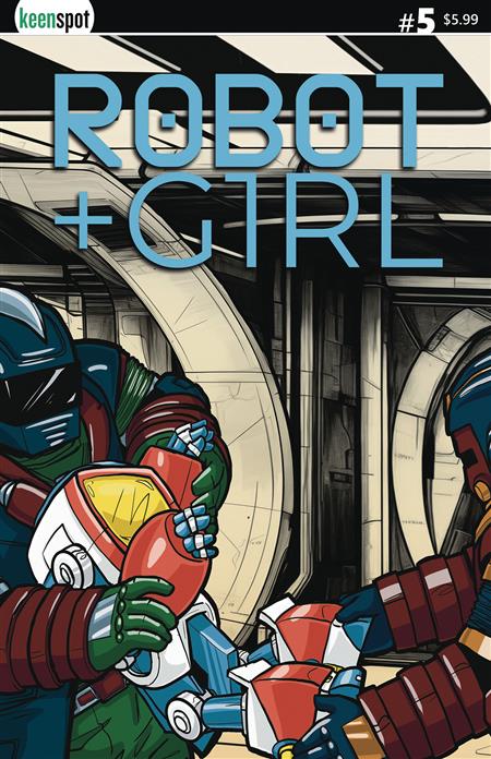 ROBOT + GIRL #5 CVR B MIKE WHITE