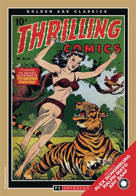 GOLDEN AGE THRILLING COMICS PRINCESS PANTHA SOFTEE VOL 01 