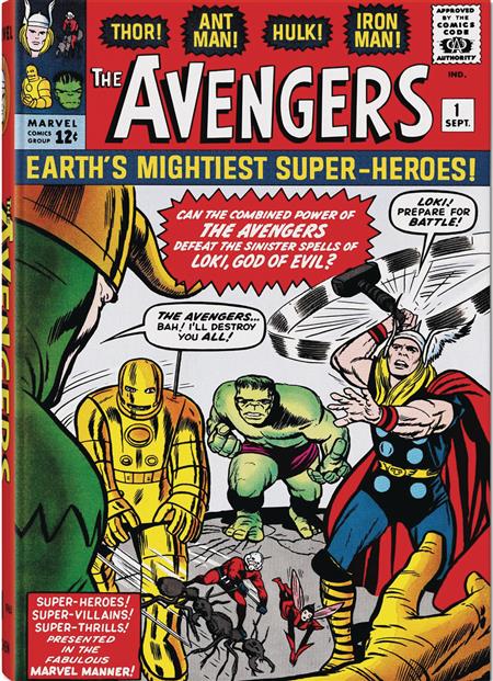 MARVEL COMICS LIBRARY HC AVENGERS 1963-1965 