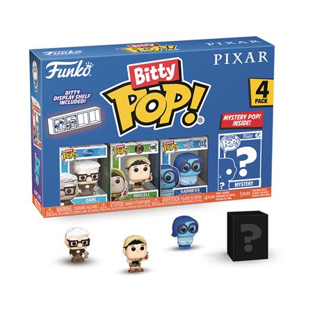 BITTY POP PIXAR UP 4PK VIN FIG (Net) 