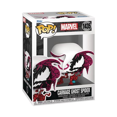 POP MARVEL CARNAGEIZED GHOST SPIDER VIN FIG 