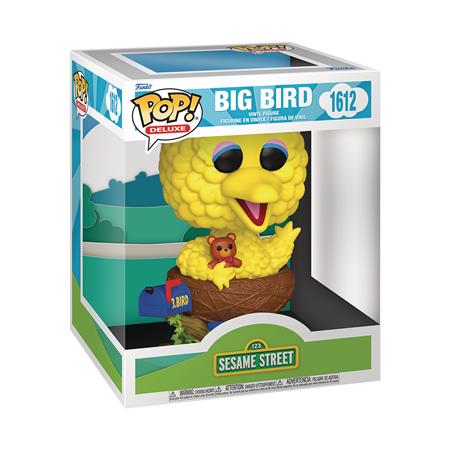 POP DELUXE SESAME STREET S3 BIG BIRD IN NEST VIN FIG 