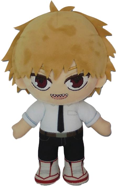 CHAINSAW MAN DENJI SAFETY UNIFORM MOVEABLE 8IN PLUSH 