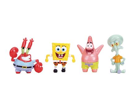 SPONGEBOB 2.5IN METALFIGS 4 PACK (Net) 