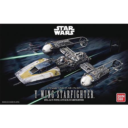 STAR WARS Y-WING STARFIGHTER 1/72 MDL KIT (Net) 