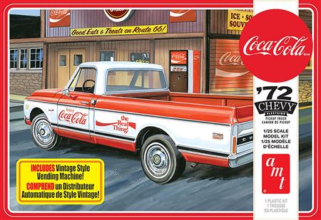 1972 CHEVY PICKUP W/VENDING MACHINE & CRATES 1/25 MODEL KIT (Net)