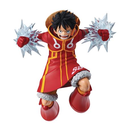 ONE PIECE BATTLE RECORD COLLECTION MONKEY D LUFFY FIG (Net)