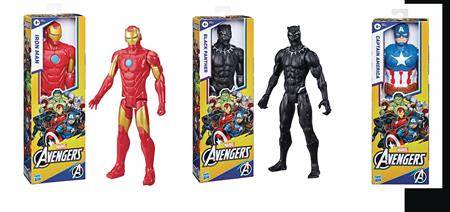 AVENGERS TITAN HERO 12IN AF ASST A 202401 (Net) 