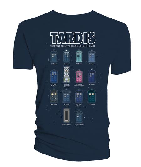 DOCTOR WHO THE TARDIS CELEBRATION TS 3XL (Net) 