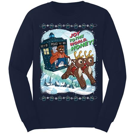 DW FIFTEENTH DOCTOR FESTIVE JUMPER BY KELLY YATES S (Net) 