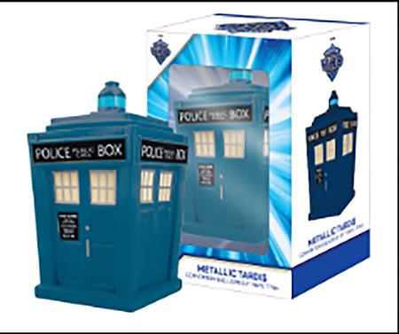 SDCC 2024 DW TITANS FIFTEENTH DR MET BLUE TARDIS 6.5IN FIG (Net)