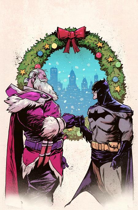 BATMAN SANTA CLAUS SILENT KNIGHT RETURNS #2 (OF 5) CVR C INC 1:25 SANFORD GREENE CARD STOCK VAR