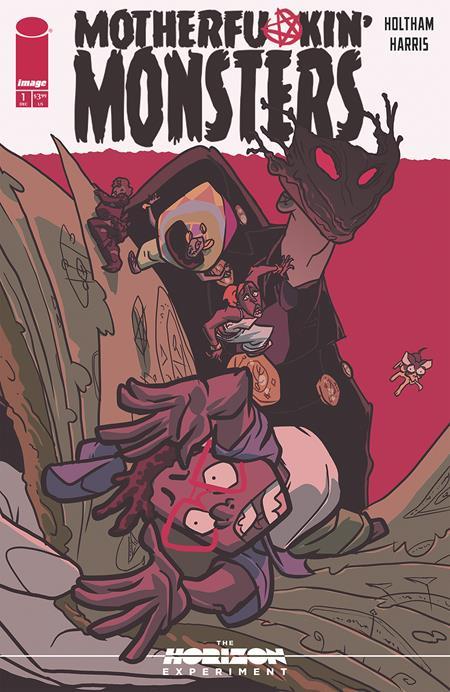 MOTHERFU*KIN MONSTERS #1 (ONE SHOT) (THE HORIZON EXPERIMENT) CVR A MICHAEL LEE HARRIS (MR)