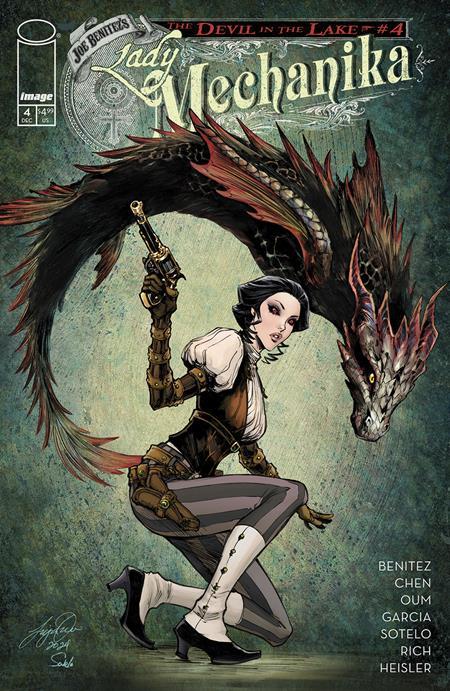 LADY MECHANIKA THE DEVIL IN THE LAKE #4 (OF 4) CVR B SIYA OUM VAR