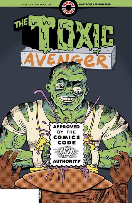 TOXIC AVENGER #3 (OF 5) CVR B 3 COPY MATT BORS UNLOCK VAR (MR)