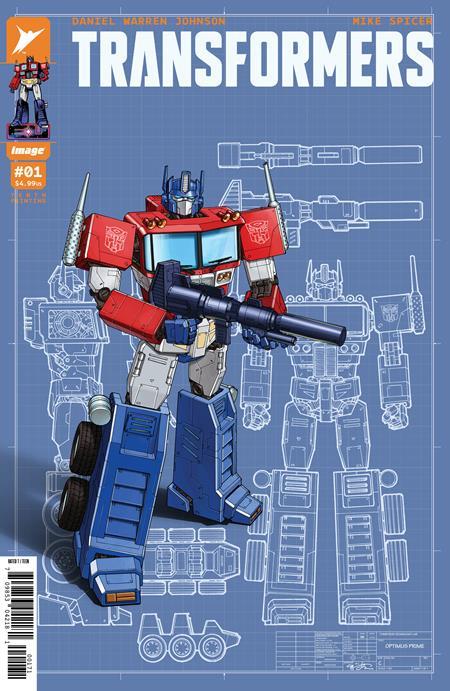 TRANSFORMERS #1 Tenth Printing Cvr G EJ Su Var