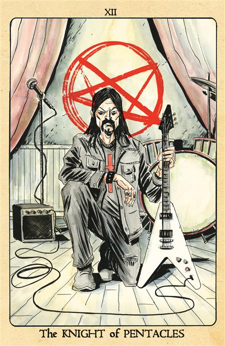 MINOR ARCANA #12 C 1:10 INCV TAROT CARD VARIANT (FULL ART LEMIRE)