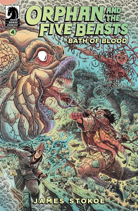 ORPHAN AND THE FIVE BEASTS BATH OF BLOOD #4 (CVR A) (JAMES STOKOE) (MR)