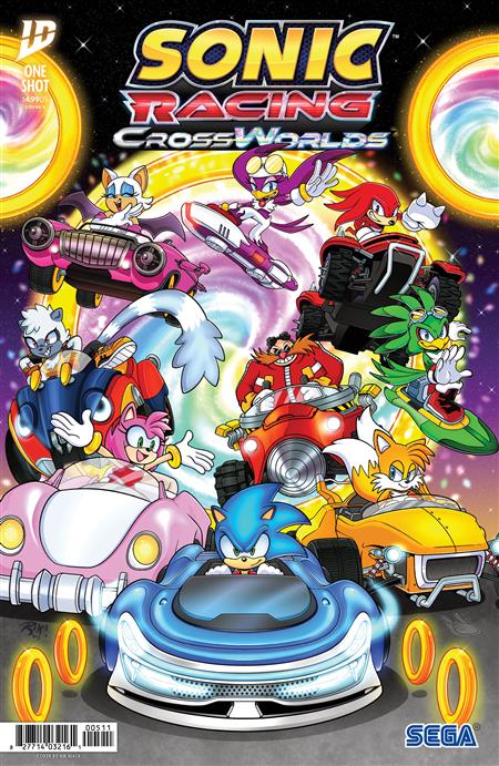 SONIC THE HEDGEHOG SONIC RACING CROSSWORLDS VARIANT B (MACK)