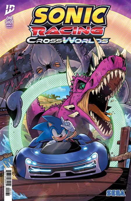 SONIC THE HEDGEHOG SONIC RACING CROSSWORLDS VARIANT RI (1:10) (ROTHLISBERGER)