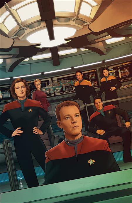 STAR TREK VOYAGER HOMECOMING #4 VARIANT RI (1:10) (BARTOK FULL ART)