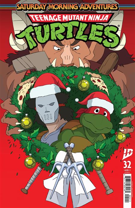 TEENAGE MUTANT NINJA TURTLES SATURDAY MORNING ADVENTURES #32 COVER A (SCHOENING)