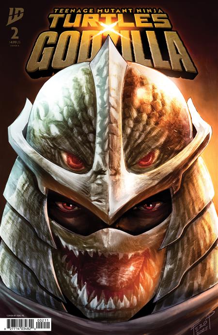 TEENAGE MUTANT NINJA TURTLES X GODZILLA #2 COVER A (PE)