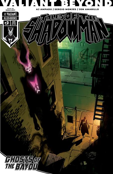 VALIANT BEYOND TALES OF THE SHADOWMAN #5 GHOSTS OF THE BAYOU #2 VARIANT B (BUFI) (MR)