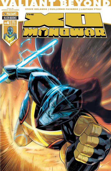 VALIANT BEYOND THE X-O MANOWAR #4 VARIANT B (BROCCARDO) (MR)