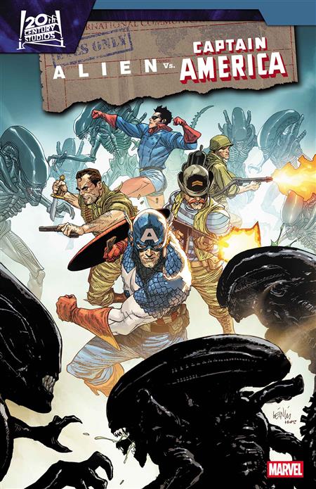 ALIEN VS CAPTAIN AMERICA #2