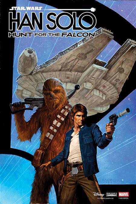 STAR WARS HAN SOLO HUNT FOR THE FALCON #4 E.M. GIST VARIANT