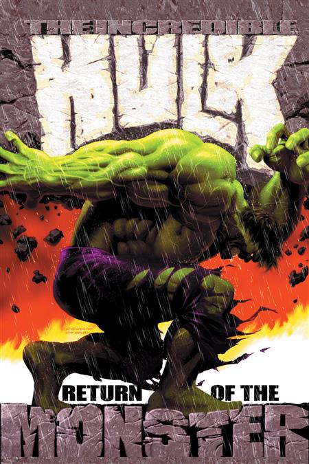 INCREDIBLE HULK RETURN OF THE MONSTER OMNIBUS HC KAARE ANDREWS COVER