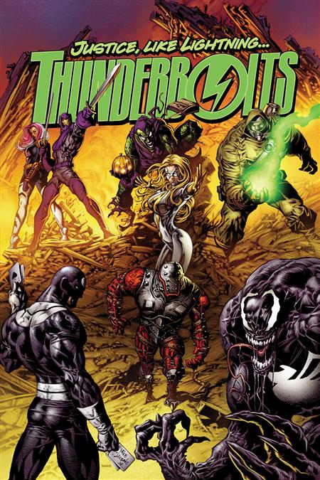 THUNDERBOLTS DARK REIGN OMNIBUS HC MIKE DEODATO JR. COVER [DM ONLY]