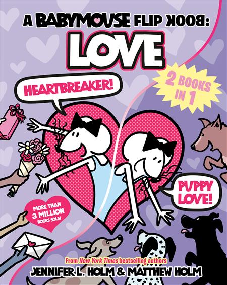 A BABYMOUSE FLIP BOOK LOVE TP (HEARTBREAKER + PUPPY LOVE)
