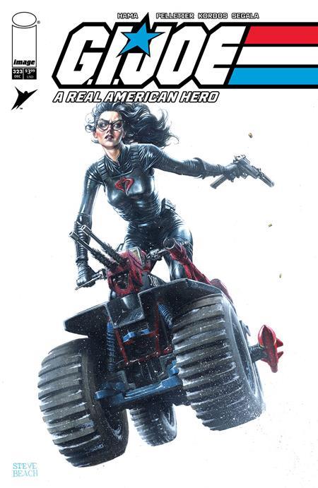 GI JOE A REAL AMERICAN HERO #323 CVR C INC 1:10 STEVE BEACH GEARS OF JOE VAR