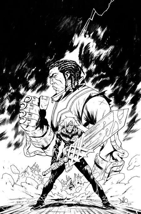 LOST FANTASY #6 CVR C INC 1:15 MAXI DALLO B&W VAR