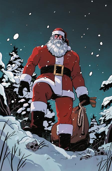 TERMINATOR SANTA CLAUS IS COMING TO TOWN #1 (ONE SHOT) CVR E WILL ROBSON METAL VIRGIN VAR