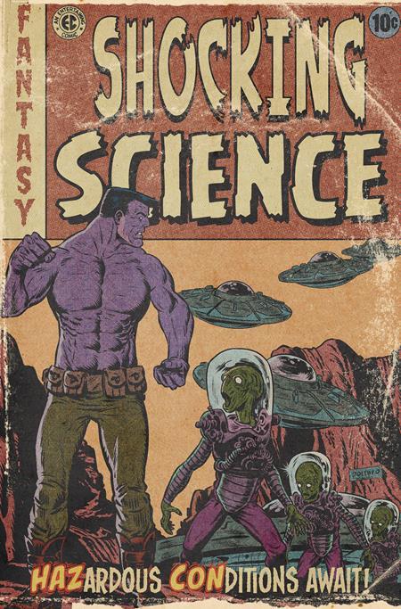HAZCON #2 (OF 5) CVR B NIK POLIWKO KENNEY MESNARD EC MONSTER HOMAGE VAR Limited to 1000 Allocations May Occur