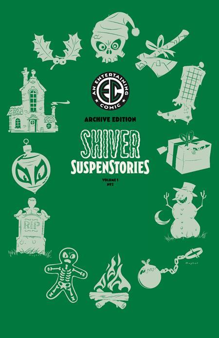 EC SHIVER SUSPENSTORIES 2 #1 CVR E INC 1:50 RIAN HUGHES EC ARCHIVE EDITION VAR