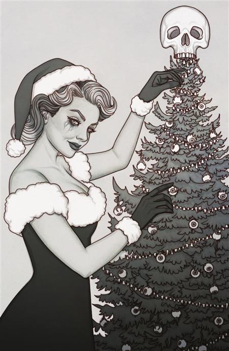 CHRISTMAS DARKNESS #1 C GLOW IN THE DARK VARIANT (FULL ART GLOW IN THE DARK FRISON) (MR)
