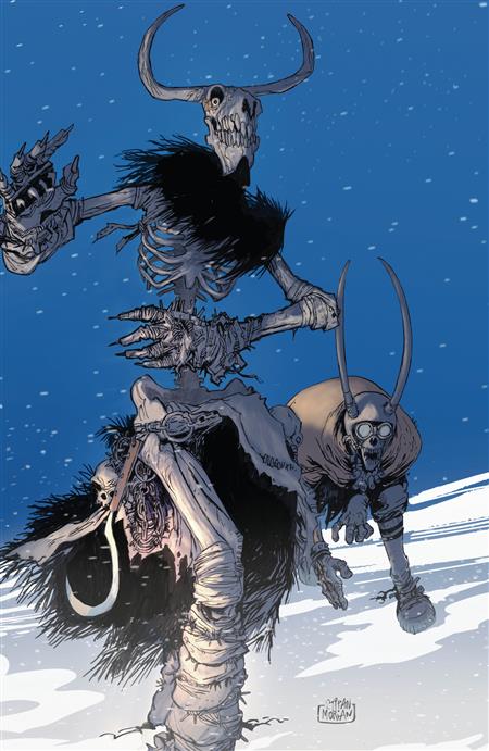 HELLO DARKNESS #28 C VARIANT (FULL ART MORIAN) (MR)