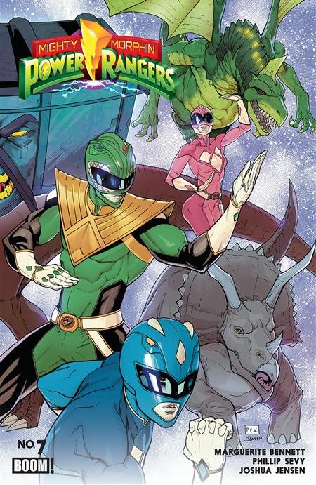 MIGHTY MORPHIN POWER RANGERS (2026) #7 B VARIANT (DRESSED SEVY)