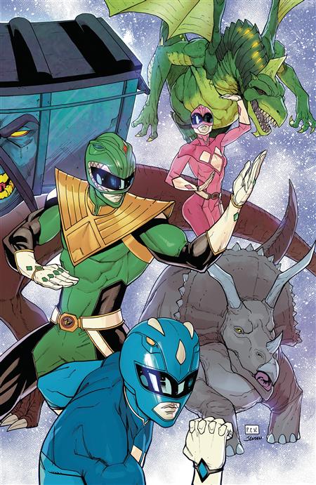 MIGHTY MORPHIN POWER RANGERS (2026) #7 F 1:10 INCV FOIL VARIANT (FULL ART FOIL SEVY)