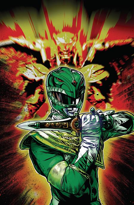 POWER RANGERS GREEN #5 D FOIL VARIANT (FULL ART HARRIS)