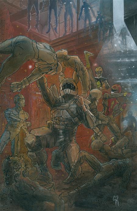 POWER RANGERS UNLIMITED #6 H 1:30 INCV VARIANT (FULL ART RODRIGUES)