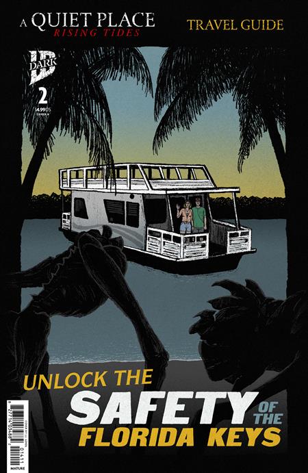 A QUIET PLACE RISING TIDES #2 VARIANT B (LENDL FLORIDA TRAVEL GUIDE SET) (MR)