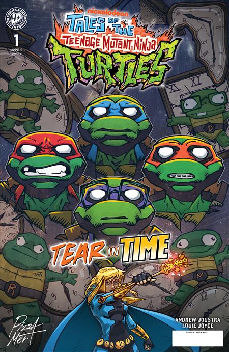 TALES OF THE TEENAGE MUTANT NINJA TURTLES TEAR IN TIME #1 VARIANT B (PIZZA MERT)