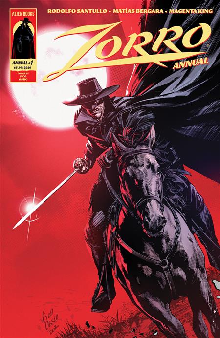 ZORRO ANNUAL #1 VARIANT B (OSSIO)