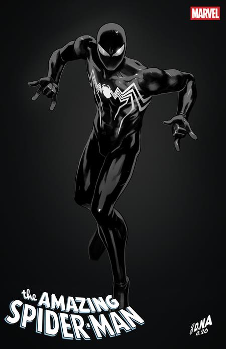 AMAZING SPIDER-MAN #1005 DAVID NAKAYAMA COLOR BLOCK BLACK VARIANT